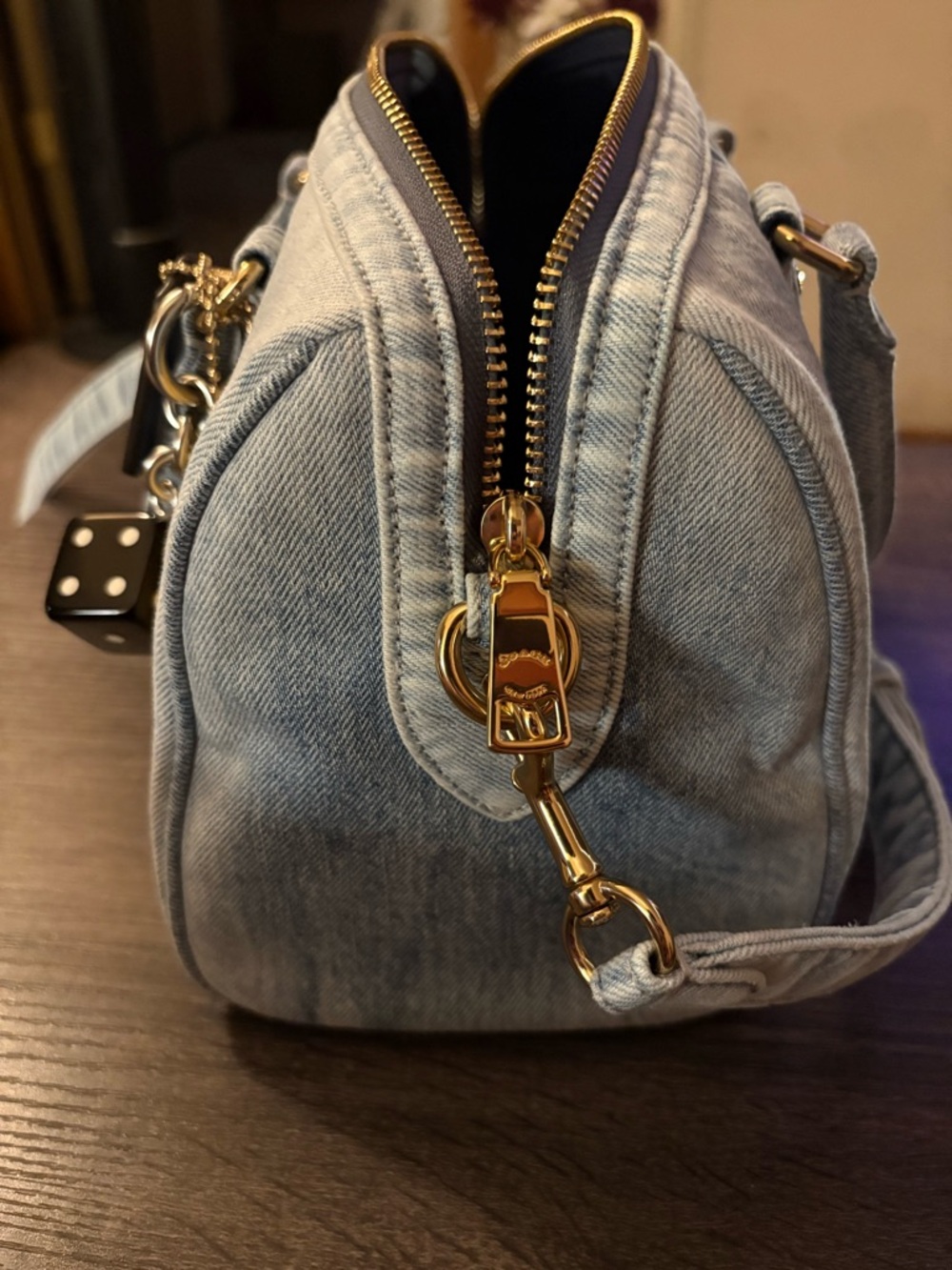 COACH hard to find Loved In Denim Rowan - Picture 4 of 6